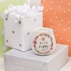 Pavilion Gift Company - Happy - 8 oz - 100% Soy Wax Candle Scent: Tranquility - Flame Candles - 4 of 4