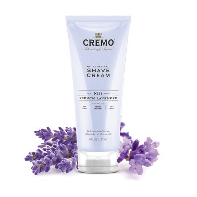 Cremo French Lavender Shave Cream - 6 fl oz