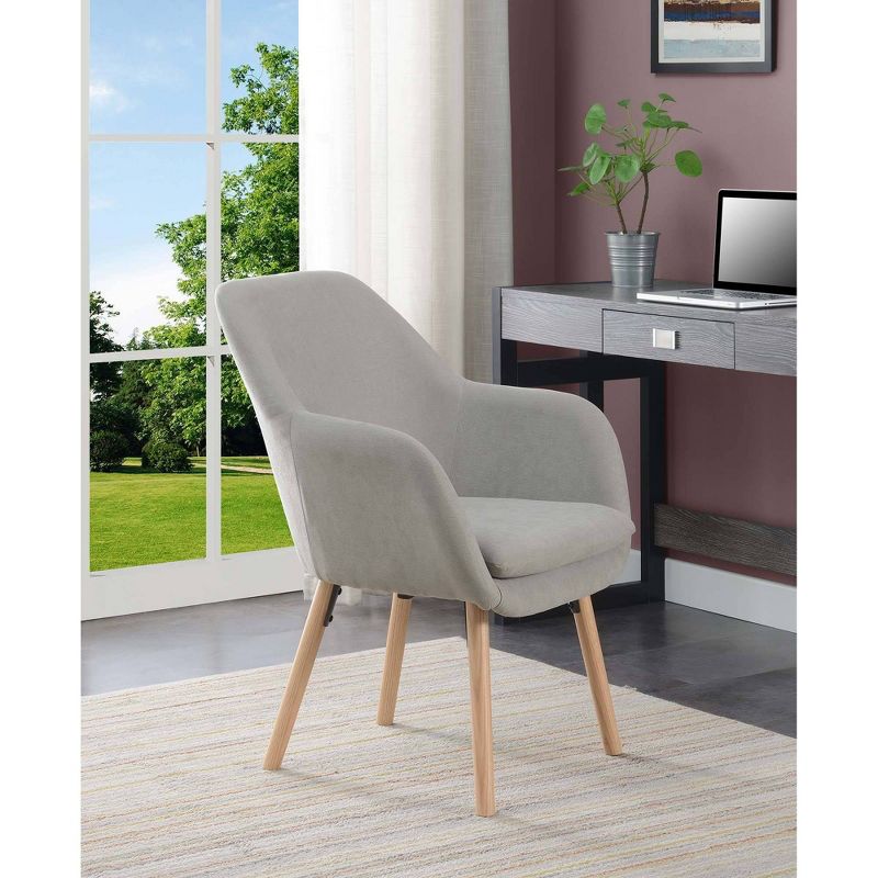 Take a Seat Charlotte Accent Chair Linen - Breighton Home, 3 of 11