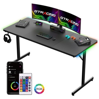 GTRACING Electric Standing Desk, 28"-46" Height Sit Stand up Desk with Memory Preset Controller, Height Adjustable Ergonomic Home Office Computer Desk