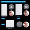 Unique Bargains 3D Craft Art Dual-Adhesive Foam Dot Square Stickers White 6 Sizes - 2 of 4