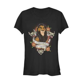 Boy's Lion King Scar I'm Surrounded By Idiots T-shirt : Target