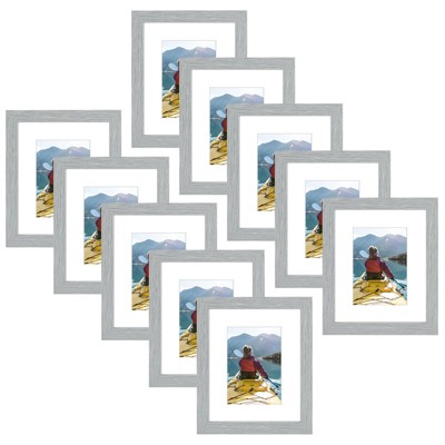 Golden State Art 11x14 Wood Picture Frame 0.75 Inch Thickness - Pack of 10