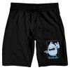 Sand Land Blue Ghost Men's Black Sleep Pajama Shorts - 2 of 4
