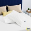 Serta Standard/Queen 2pk Won't Go Flat Pillows White: 300 Thread Count, Cotton Cover, Soft Polyester Fill - image 4 of 4