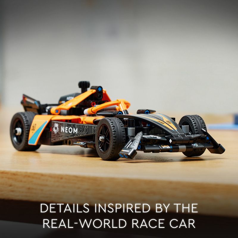 LEGO Technic NEOM McLaren Formula E Race Car Toy 42169, 6 of 8