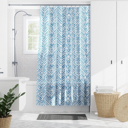 Free PEVA Mainstays Shower Curtain 70 in x 72 in Chloride 