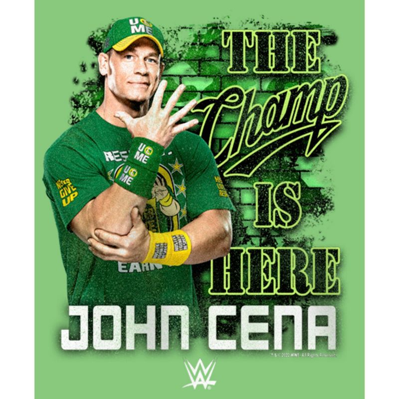 Girl's WWE John Cena The Champ is Here T-Shirt, 2 of 5