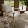 TOV Furniture Dixie Performance Corduroy Accent Chair in Cream - 2 of 4