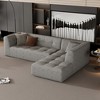 Whisen Modern Minimalist L-Shaped Upholstered Sofa Sectional Sofas - image 2 of 4