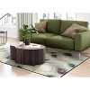Deerlux Modern Animal Print Living Room Area Rug with Nonslip Backing, Peacock Pattern, 8 x 10 Ft Large - 2 of 4