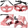 Unique Bargains Electroplated Half-face Party Mask 1 Pc - 3 of 4