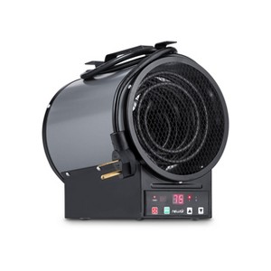 Newair 2-in-1 Freestanding or Ceiling/Wall Mounted 240v Electric Garage Heater, 500 sq. ft. with Remote Control, Perfect for Garages, Workshops - 1 of 4