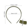 Unique Bargains Women's Classic Frosted Wide-Brimmed Headband 4.72" ID 1 Pc - 3 of 4
