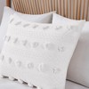 Sapphtopaz Jacquard Pompom Comforter Set, Twin/Twin XL Quilt Set with 2 Shams for Women, Men, Kids & Teens - 4 of 4