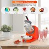 Topteng Electric Shaved Ice Machine - 300W Power, 143 lbs Per Hour, Easy to Clean - 3 of 4