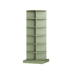 NicBex 360 Rotating Shoe Cabinet 6-Tier Organizer Spinning Shoe Rack Holds Up to 24 Pairs of Shoes for Entryway,Hallway - 1 of 4