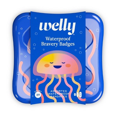 Welly Kids Underwater Creatures Waterproof Assorted Bandages - 39ct