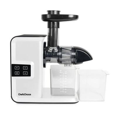 Chef's Choice Horizontal Masticating Juicer - White