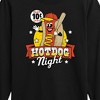 Boys' - Instant Message - Ten Cent Hotdog Night Long Sleeve Graphic T-Shirt - 2 of 4