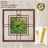 Taylor Bamboo Leaf Outdoor Thermometer & Rain Gauge, Weather-Resistant with Tempered Glass, UV Fade-Resistant, Wide Temperature Range - 2 of 4