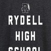 Women's - Grease - Rydell High School Lightweight French Terry Wide Neck Long Sleeve Shirt - 2 of 4