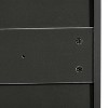 Dark Grey Space-Saving Shoe Cabinet – Freestanding Entryway Organizer with Metal Legs for Heels, Boots & Accessories - 3 of 4
