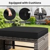Tangkula Set Of 6 Patio Furniture Outdoor Sectional Conversation PE Rattan Sofa Set - 2 of 4