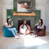 Big Joe Milano Bean Bag Chair, Multiple Fabrics and Colors, All Ages - 3 of 4