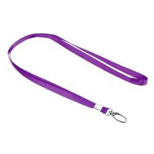 Unique Bargains Polyester Wear-resistant Lightweight ID Card Neck Lanyards with Hook 50 Pcs - 1 of 4