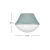 Lark Haddie 1 - Light Flush Mount in  Seafoam - 3 of 4