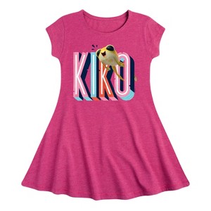 Girls' - Santiago of The Sea - Kiko Fit & Flair Cap Sleeve Dress - 1 of 2