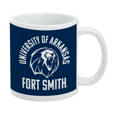 University of Arkansas - Fort Smith Vikings Logo Ceramic Coffee Mug Novelty Gift Mugs for Coffee Tea and Hot Drinks 11oz White