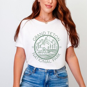Simply Sage Market Grand Teton National Park Garment Dyed Tee - 1 of 4