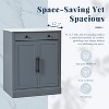 NicBex Modern Kitchen Pantry Sideboard Cabinet with Storage Drawer & Adjustable Shelves,Coffee Bar Buffet Cabinet for Kitchen,Dining Room - 4 of 4