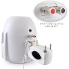 Dual 6.5'' Marine Wakeboard Speakers for Boating with Multi-Color Lights, 200W, Water Resistant, White - 3 of 4