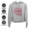 Stanford University Stacked Spirit Cropped Hoodie Pullover Sweatshirt - 2 of 4