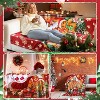 Lomsoe Red Christmas Throw Flannel Blanket Cozy Warm Throw Blanket with Holiday Themed Print Christmas Gift for Winter Couch Sofa Bed Home Decor - 3 of 4