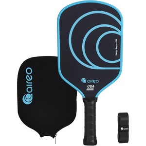 AIREO Harpy Eagle K16 Pickleball Paddle Kevlar+Carbon Fiber Surface with 16MM Polypropylene Core Pickleball Paddles USAPA Approved - 1 of 4