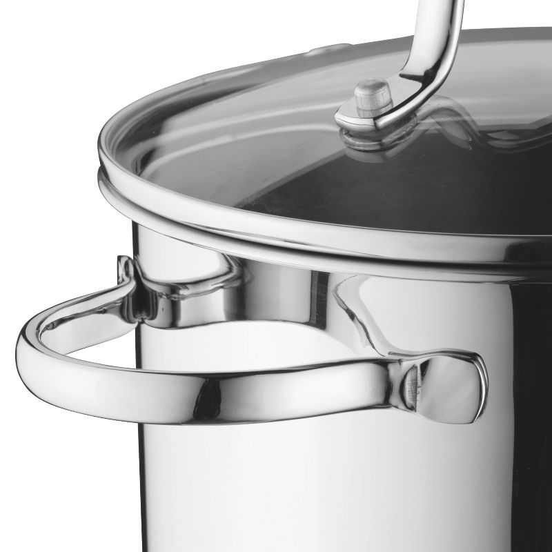 BergHOFF Comfort 18/10 Stockpot Stainless Steel, Glass Lid, Induction Cooktop Ready, 3 of 4