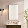 Lyngins 40x30inch Wall Mount Vanity Mirror,Modern Rectangle Bathroom Mirror for Bathroom(Horizontal & Vertical) - 2 of 4