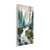 Stupell Industries Watercolor Creek Landscape, 13" x 19" - 3 of 4