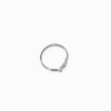 sanctuaire Dainty Wrap Cross Ring Silver - 2 of 3