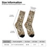 Deer Tree Camo Women Printed Crew Socks Funny Funky Socks Soft Polyester Novelty Gifts for Artists Men - 2 of 4