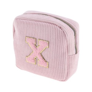 Unique Bargains Letter x Pattern Makeup Bag 1 Pc - 1 of 4