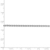 Black Bow Jewelry 2.25mm, 14k White Gold, Solid Parisian Wheat Chain Necklace - 4 of 4