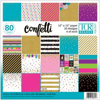 Teacher Created Resources® Confetti Project Paper, 12" x 12", 80 Sheets