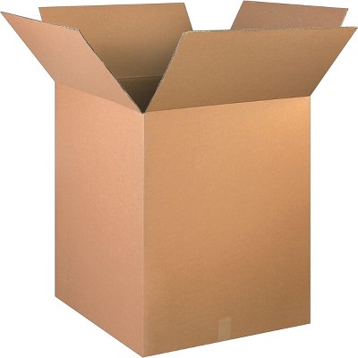 The Packaging Wholesalers 24" x 24" x 30" Shipping Boxes 32 ECT Brown 15/Bundle (BS242430)