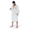 NCAA Appalachian State Mountaineers White Out Silk Touch Robe Large/XLarge - 2 of 4