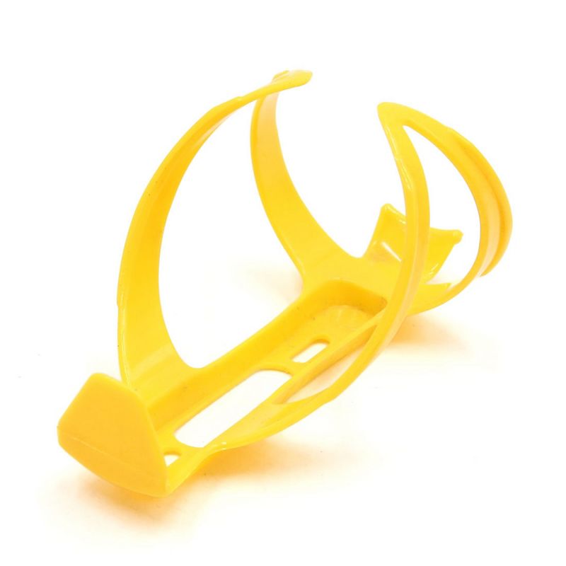 Unique Bargains Plastic Bike Bicycle Cycling Outdoor Drink Water Bottle Cup Holder Bracket Yellow, 5 of 7